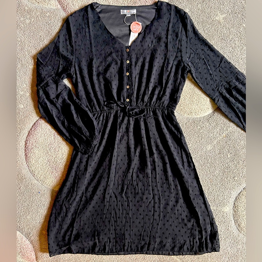 NWT Black Dress